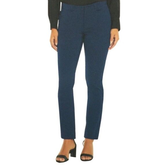 Banana Republic Pants - Banana Republic Women's Sz 6 Slim Straight Slacks Pants Navy Blue 30” Inseam NWT